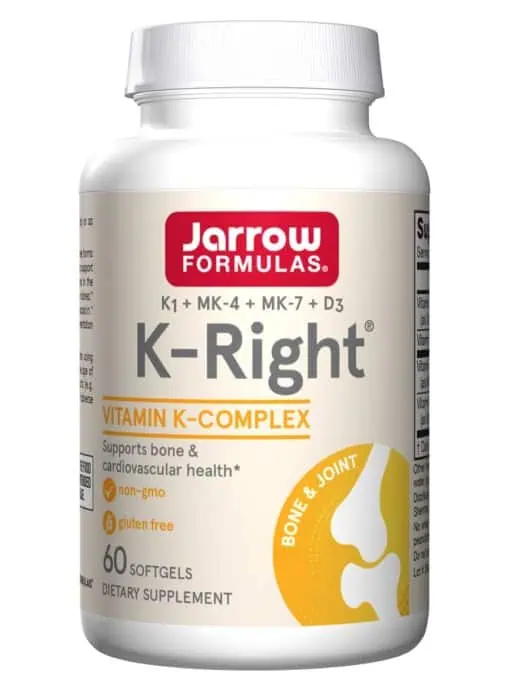 Jarrow Formulas K-Right -- vitamin k complex, bone health