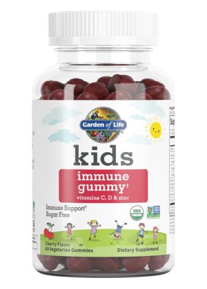 Garden of Life kids immune gummy — vitamins C, D & zinc, immune support