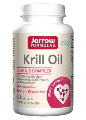 Jarrow Formulas Krill Oil -- omega-3 supplement, astaxanthin
