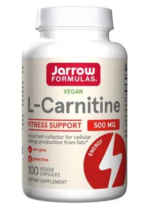 Jarrow Formulas L-Carnitine -- energy production, metabolism support