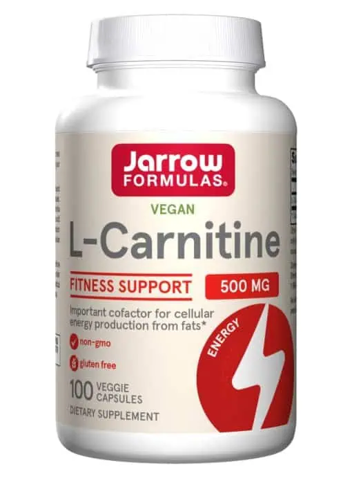 Jarrow Formulas L-Carnitine -- energy production, metabolism support