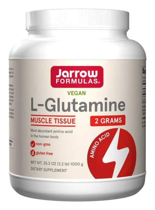 Jarrow Formulas L-Glutamine Powder -- amino acid supplement, muscle support