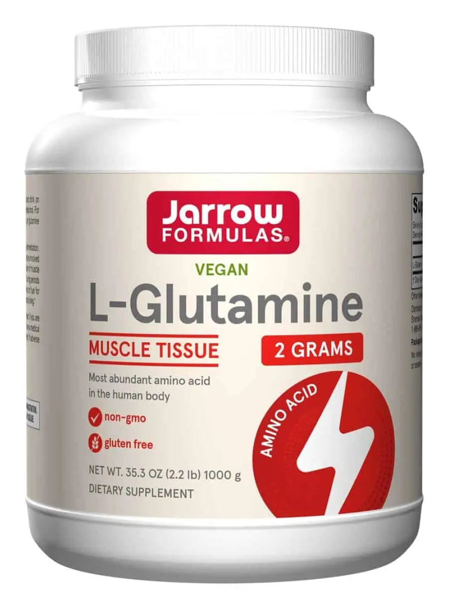 Jarrow Formulas L-Glutamine Powder -- amino acid supplement, muscle support