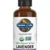 Garden of Life Lavender Essential Oil — Organic Lavender Oil, Calming Aroma
