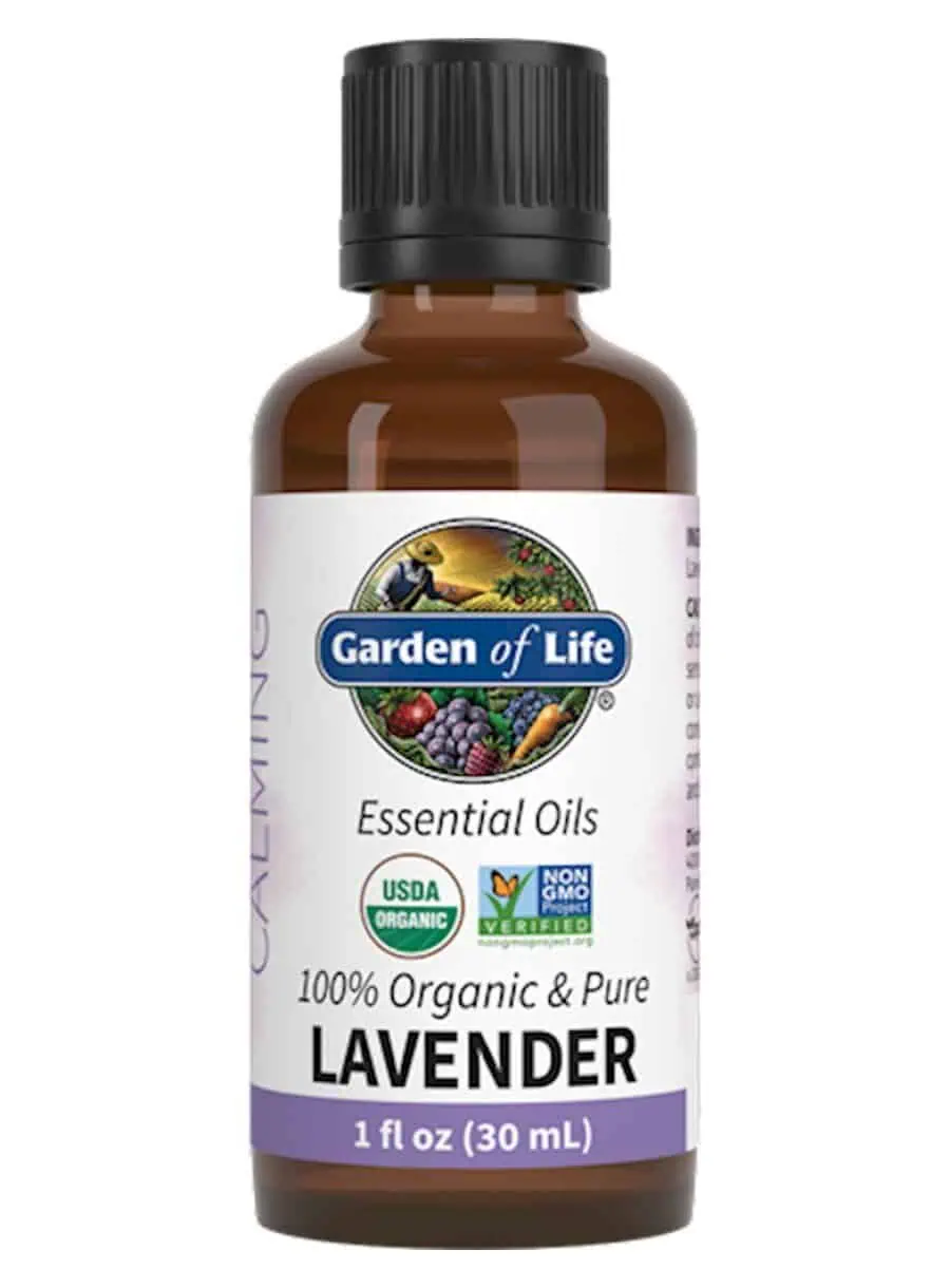 Garden of Life Lavender Essential Oil — Organic Lavender Oil, Calming Aroma