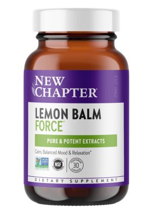 New Chapter Lemon Balm Force(TM) -- mood support, relaxation