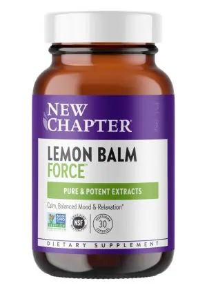 New Chapter Lemon Balm Force(TM) -- mood support, relaxation