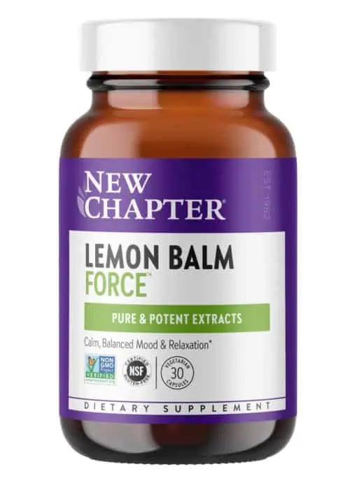 New Chapter Lemon Balm Force(TM) -- mood support, relaxation