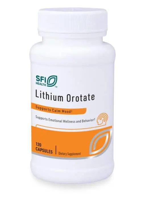 SFI Health Lithium Orotate — mood support, emotional wellness