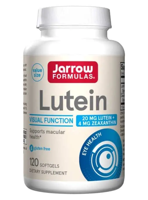 Jarrow Formulas Lutein 20mg -- lutein supplement, eye health