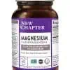 New Chapter Magnesium + Ashwagandha Tablets -- magnesium supplement, stress support
