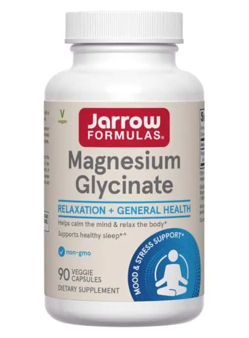 Jarrow Formulas Magnesium Glycinate -- magnesium supplement, relaxation support