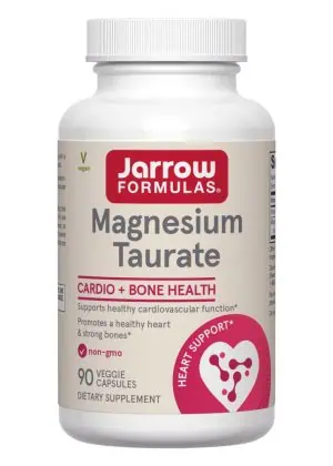 Jarrow Formulas Magnesium Taurate -- magnesium supplement, cardiovascular support