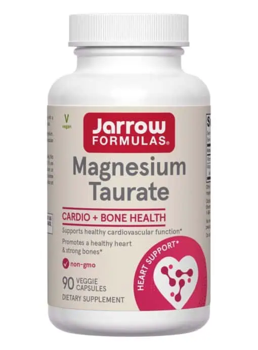 Jarrow Formulas Magnesium Taurate -- magnesium supplement, cardiovascular support