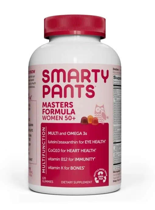 SmartyPants Vitamins Masters Complete Women 50+ -- multivitamin for women, gummies for eye health