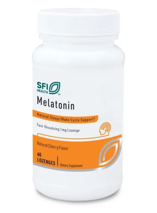 SFI Health Melatonin — Sleep Support, Natural Cherry Flavor