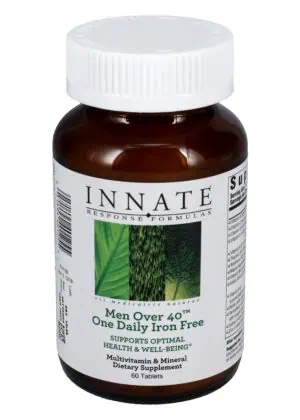 Innate Response Men Over 40(TM) One Daily Iron Free -- multivitamin for men, daily supplement