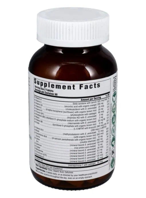Innate Response Men's 40+ Multivitamin -- multivitamin for men, dietary supplement - Back