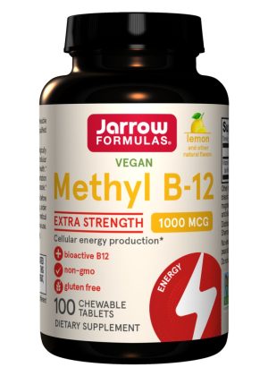 Jarrow Formulas Methyl B-12 1000mcg Lemon -- vitamin B12, energy production