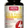 Jarrow Formulas Methyl B-12 & Methyl Folate Lemon -- vitamin B12, methyl folate