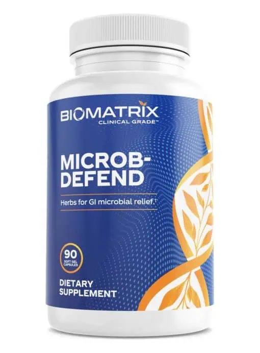 Biomatrix Microb-Defend -- essential oils, gut health