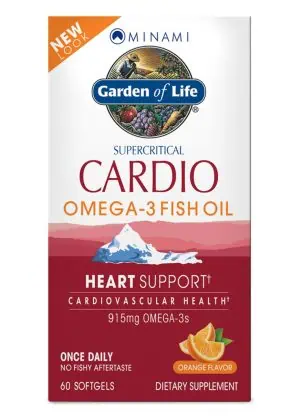 Garden of Life Minami Cardio -- omega-3 fish oil, heart support