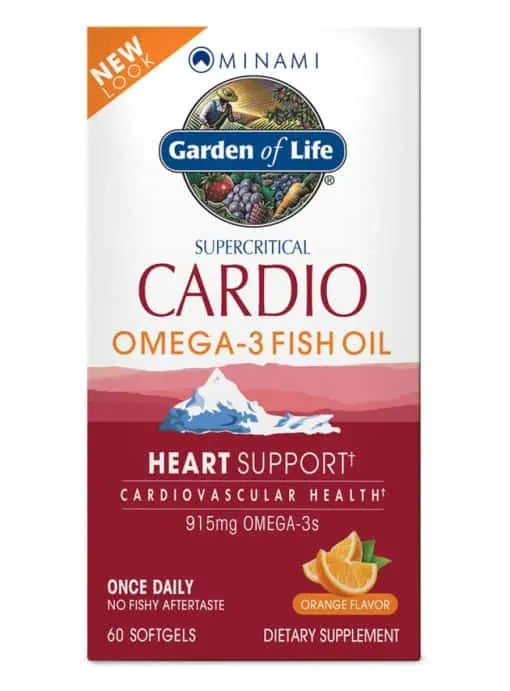 Garden of Life Minami Cardio -- omega-3 fish oil, heart support