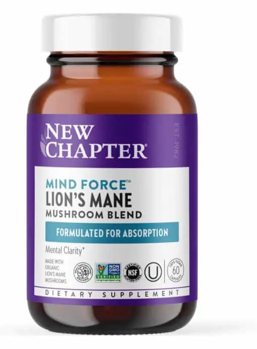 New Chapter Mind Force(TM) Lion's Mane -- cognitive support, mental clarity