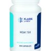 Klaire Labs MSM 750 — Methylsulfonylmethane, Joint Support