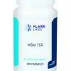 Klaire Labs MSM 750 — Methylsulfonylmethane, Joint Support