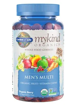 Garden of Life mykind Men's Multi Gummies -- organic gummies, whole food vitamins