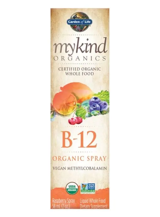 mykind Organics B-12 — ORGANIC ENERGY!, vegan B-12