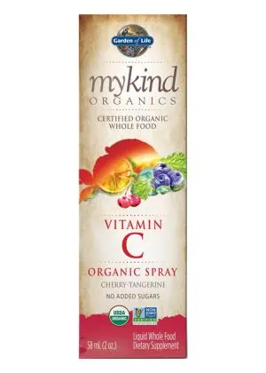 mykind Organics Vitamin C Spray — Organic Vitamin C, Whole Food Nutrition