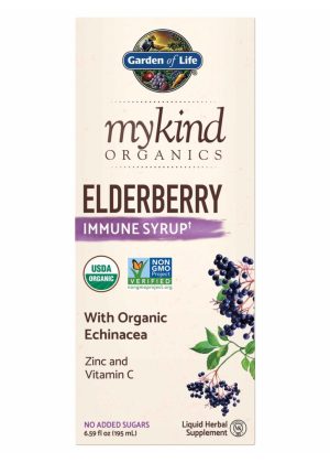 mykind Organics Elderberry Immune Syrup — herbal support, immune health