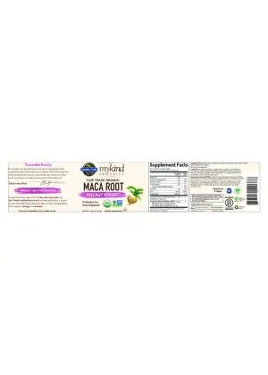Garden of Life myKind Organics Maca Root Powder -- energy boost, organic maca - Back