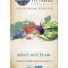 Garden of Life mykind Organics Mens Multi 40+ — Organic Multivitamin, Whole Food Supplement