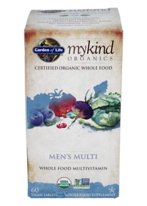Garden of Life mykind Organics Mens Multi — organic multivitamin, whole food supplement