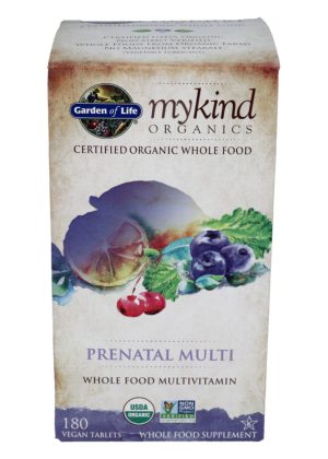 mykind Organics Prenatal Multi — prenatal vitamins, organic multivitamin