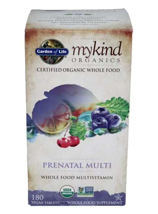 mykind Organics Prenatal Multi — prenatal vitamins, organic multivitamin