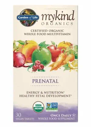 mykind Organics Prenatal Multi — Organic Multivitamin, Whole Food Supplement