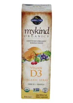 Garden of Life mykind Organics Vegan D3 — Vitamin D3, Organic Spray