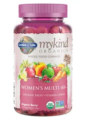 Garden of Life mykind Organics Women’s 40+ Multi Gummies — organic vitamins, women’s health