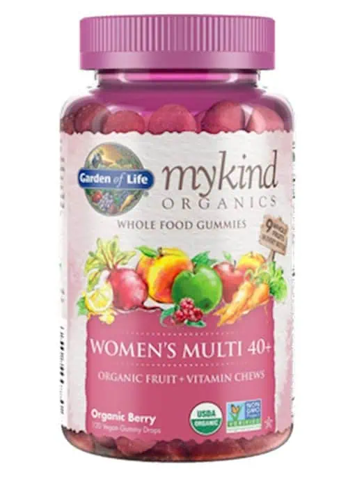 Garden of Life mykind Organics Women’s 40+ Multi Gummies — organic vitamins, women’s health