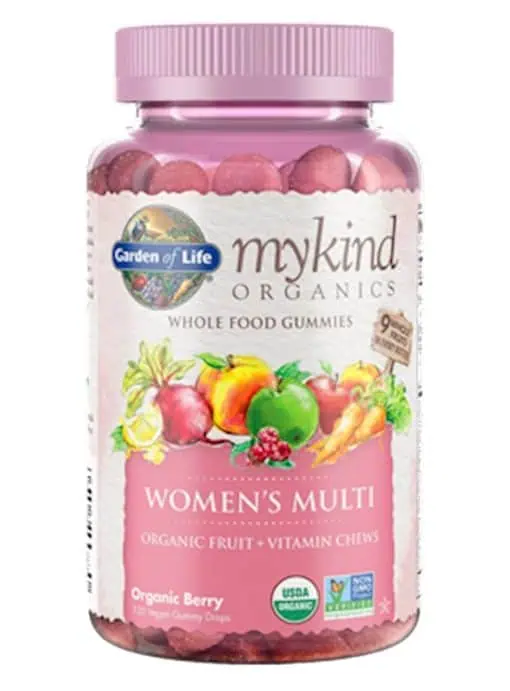 Garden of Life mykind Women's Multi-Berry -- organic gummies, whole food vitamins