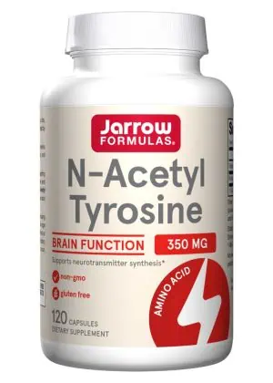 Jarrow Formulas N-Acetyl Tyrosine -- brain function, neurotransmitter support