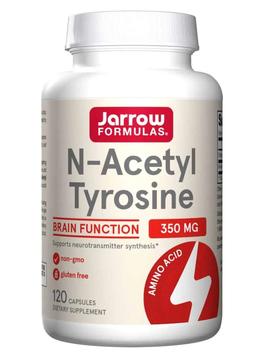 Jarrow Formulas N-Acetyl Tyrosine -- brain function, neurotransmitter support