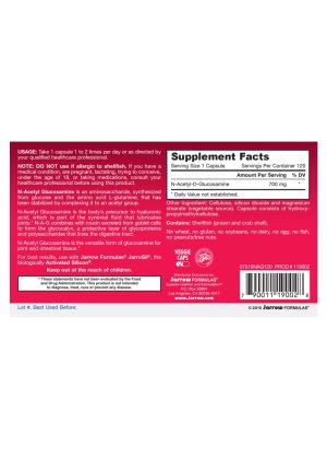 Jarrow Formulas N-A-G -- N-Acetyl-D-Glucosamine, joint support - Back