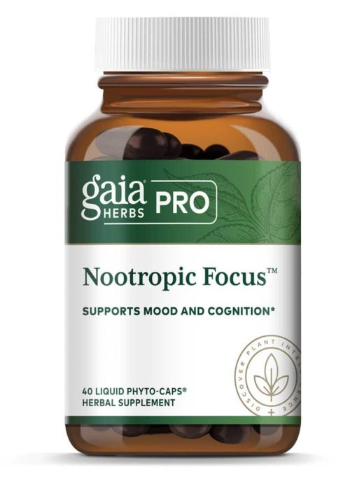 Gaia Herbs Nootropic Focus — Supports Mood and Cognition