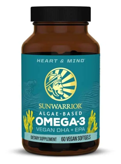Sunwarrior Omega-3 Vegan DHA & EPA -- plant-based omega-3, algae oil