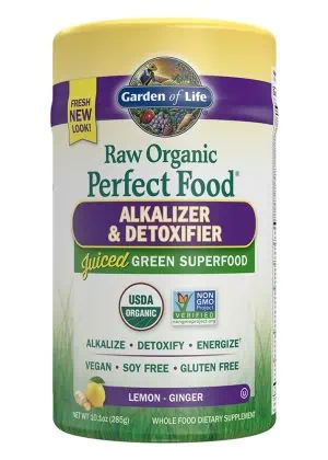 Garden of Life Raw Organic Perfect Food Alkalizer & Detoxifier -- organic greens, detoxifier